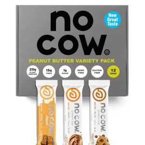 No Cow Vegan Protein Bars, Upgraded...