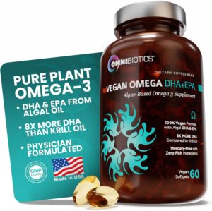 OmniBiotics Vegan Omega 3 DHA EPA S...