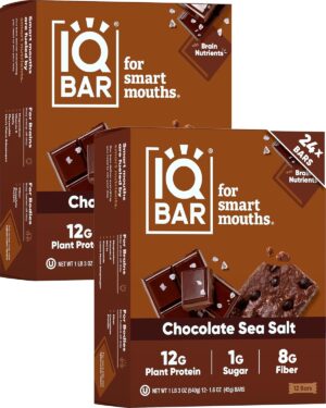 IQBAR Clean Plant Protein Bars R...