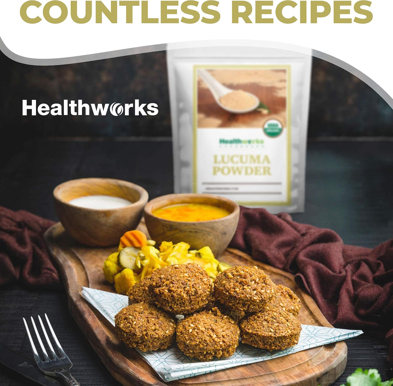 Healthworks Superfoods Lucuma Powder Organic - 16 Oz / 1 Lb - Raw, All-Natural & Certified Organic - Keto, Vegan & Non-GMO - Peruvian Origin - Antioxidant Superfood - Image 8