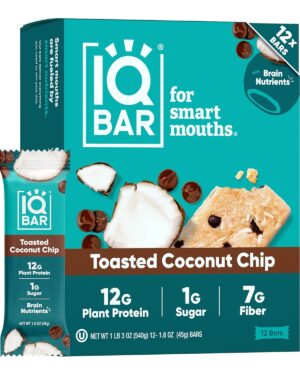 IQBAR Clean Plant Protein Bars R...