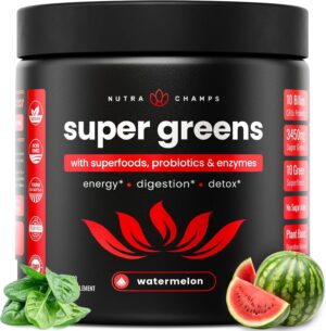 NutraChamps Super Greens Powder Pre...