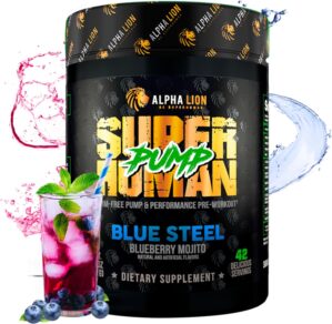 ALPHA LION Superhuman Pump Pre Work...