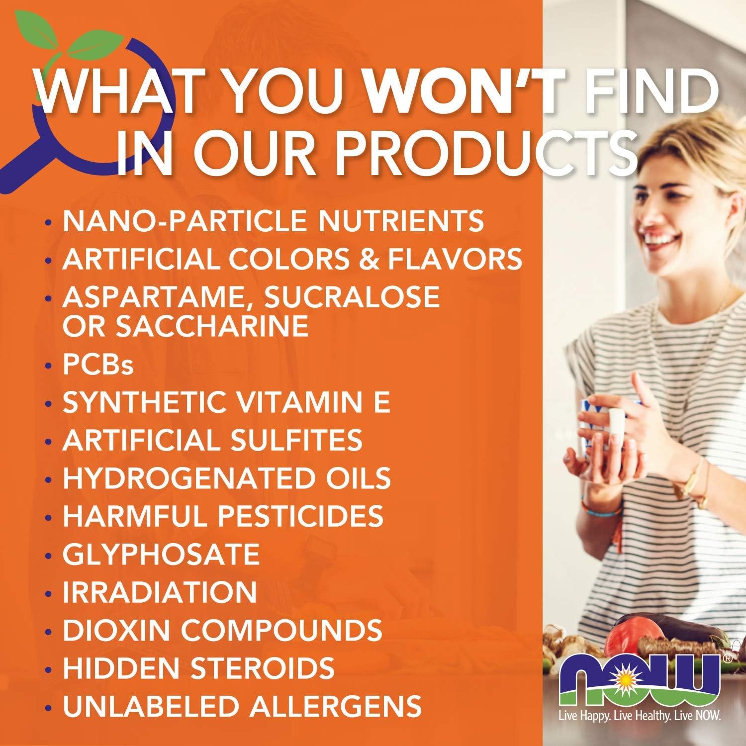 NOW Foods Organic Spirulina 1000mg Tablets - 300 Count - Non-GMO, Super Green Whole Food Supplement - Double Strength - Image 6