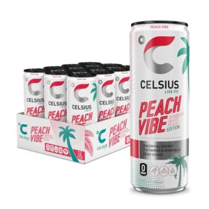 CELSIUS PEACH VIBE Sparkling White ...