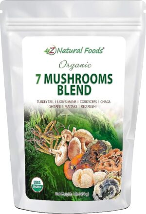 Z Natural Foods Organic 7 Sacred Mu...