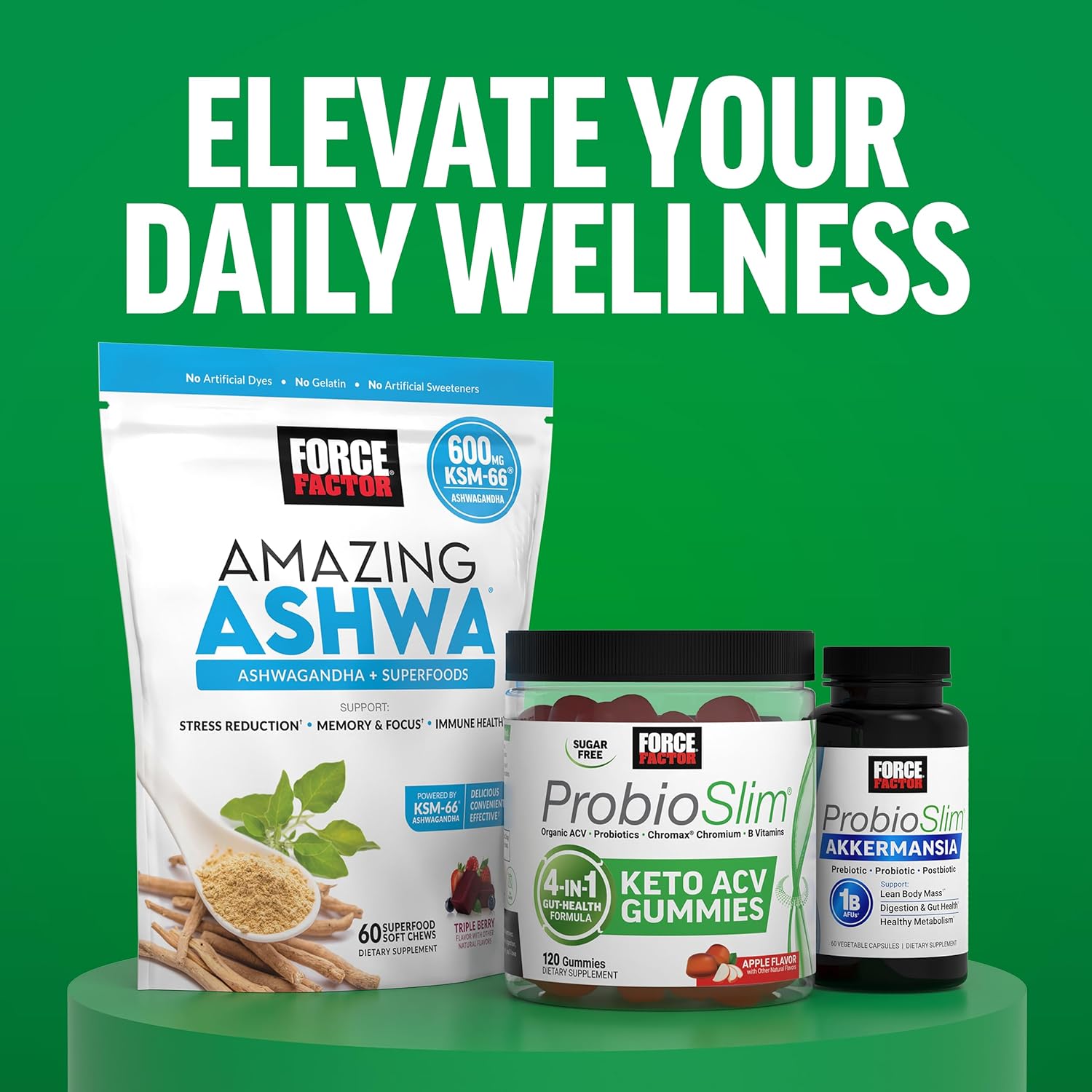 Force Factor Smarter Greens Daily Wellness Powder, Greens Superfood Powder to Support Gut Health, Bloating & Digestion, with 40+ Superfoods, 125 Million CFUs of Probiotics, Citrus Flavor, 30 Servings - Image 6