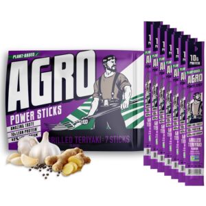 AGRO POWER Vegan Jerky Sticks, 10g ...