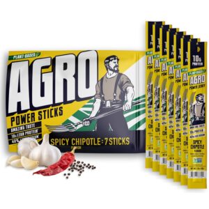 AGRO POWER Vegan Jerky Sticks, 10g ...