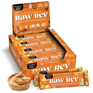 Raw Rev Vegan Protein Bars- Creamy ...