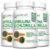 Allied Life Spirulina and Chlorella | Organic Chlorophyll Vegan Protein Powder Green Superfood Capsules | Natural Immune Support (3 Bottle Pack)