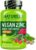 NATURELO Vegan Zinc Immune Support Capsules – Whole Food Complex with Vitamin C for Healthy Skin, Hair, and Nails – 120 Capsules