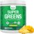 Nested Naturals Super Greens Daily Superfood Powder – Certified USDA Organic Green Powder w/Whole Foods, Spirulina, Wheat & Barley Grass – Probiotics, Fiber & Enzymes – Pineapple Mango, 30 Servings