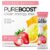 Pureboost Clean Energy Booster, Refreshing Energy Drink Mix with B12 Vitamins, Electrolytes, Antioxidants, Sugar-Free with No Sucralose (Strawberry Lemonade, 30 Count)