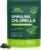 Organic Spirulina Chlorella Capsules,17-in-1 Supergeens Blend,Rich in Vegan Protein & Chlorophyll,Immune Support,Non-GMO and Gluten Free Supplement,300 Softgels