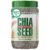 Sanar Naturals Chia Seeds | High Fiber Supplement, GLP-1 Support, Plant-Based Protein with Omega-3 | Superfood for Smoothies Baking and Oatmeal | Vegan, Non-GMO, Raw Bulk, Gluten Free, 10 oz