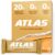 Atlas Real Food Protein Bar – 20g Clean Protein, 0g Sugar, No Seed Oils, No Artificial Sweeteners (Salted Peanut Butter, 12 Count)