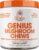 The Genius Brand Genius Mushroom – Plant-Based Supplement for Immune, Focus & Energy Support – Lion’s Mane, Cordyceps & Reishi – Organic & Non-GMO – Butter Toffee – 60 Soft Chews