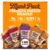 Munk Pack Sampler Pack Probiotic Protein Snack Bars | 10g Plant Protein, 1g Sugar, 6g Fiber |Diabetic-Friendly Ideal Breakfast Bars – On-the-Go Snacks, Gluten-Free, Non-GMO | 5 Count