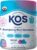 KOS Energizing Blue Spirulina Blend – USDA Certified Organic – B Vitamins, Ashwagandha, Ginseng, Adaptogens, Biotin – Vegan Pre Workout Powder – Caffeinated, Berry Flavored, 28 Servings