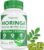 Moringa Capsules, Pure Moringa Powder Organic 800 mg, 120 Vegan, Skin Health,Energy, Immune Support, Non-GMO, Natural Green Antioxidant