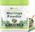 tnvitamins Organic Moringa Powder | Pure Moringa Leaf Superfood | Natural Energy & Vitality | Vegan, Non-GMO, Raw Green Supplement | Nutrient-Rich Plant-Based Protein