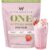 VitaHustle All-in-One Nutrition Shake, Strawberry (1 Pack) – Plant Based Protein Powder by Kevin Hart – Vegan Meal Replacement Shake with KSM66 Ashwagandha & 86+ Superfoods – Meal Replacement Powder