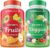 Superfood MD Fruits & Veggies Supplement – Whole Food Natural Superfoods – with Beta Carotene – Soy Free- 90 Count (Pack of 2)