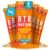 B.T.R Nation Vegan Keto Plant Based High Protein & HIgh Fiber Bars – Peanut Butter Crunch Protein+ | 6 Bars | Low Carb & GF, Free of Sugar Alcohols, Dairy, Soy, with Powerful Superfoods!