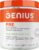 Genius Pre Workout Powder, Sour Apple – All-Natural Nootropic Pre-Workout & Caffeine-Free Nitric Oxide Booster Supplement with Beta Alanine & Alpha GPC – No Artificial Flavors, Sweeteners, or Dyes