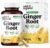 Wild & Organic Ginger Root Capsules 1200 mg – Immune & Digestive Support – Natural Ginger Supplements – Zingiber Officinale Powder – 45 Days of Supply – Vegan, No Fillers, Non-GMO – 90 Count