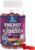 Energy Gummies – Vitamin B12 1000 mcg Per Serving – Daily Energy Chews with Natural Caffeine from Green Tea, Berry Flavored B12 Gummy Exercise Supplement for Running Cycling & Sports – 120 Gummies