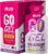 BARE PERFORMANCE NUTRITION, BPN Go Gel Endurance, 24g of Carbohydrates & 100 Calories per Pack, Vegan + Gluten Free Running Gel, 10 Single-Serving Packs, Caffeinated Mixed Berry