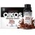 Oikos Protein Shake, Chocolate, 30g High Protein Drinks, Shelf Stable, Ready to Drink, 5g Prebiotic Fiber, 12 fl oz Bottle, 12 Count​