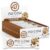No Cow Vegan Protein Bars, Upgraded Chocolate Chip Cookie Dough | 20g Plant Based Protein, Gluten Free, Dairy Free, Soy Free, Keto Friendly, Low Sugar, High Fiber Snack Bars | Pack of 12