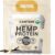 Organic Plant-Based Protein Powder – 100% Hemp Protein Vegan Shake Mix – Lactose, Dairy & Gluten Free, Clean Natural Vanilla (1 Serving)