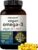 Vegan Omega 3 Algae Oil Supplement, 120 Veggie Softgels | Carrageenan Free, Plant-Based DHA & DPA | Fish Oil Alternative | Full Spectrum of Omega 3 with Flaxseed & ALA | Lemon Flavored