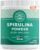 Vimergy Spirulina Powder – Concentrated Plant Protein Supports Immune Health & Cardiovascular Function – Vegan, Kosher, Gluten-Free – 250g
