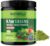 NATURELO Raw Greens Superfood Powder – Unsweetened – Boost Energy, Detox, Enhance Health – Organic Spirulina – Wheat Grass – Whole Food Nutrition from Fruits & Vegetables – 240 Grams