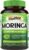 Moringa 1,010 mg, Maximum Potency, Complete Green Superfood, Rich in Antioxidants, No Gluten & Caffeine, Non-GMO, Energy, Immune, Gut & Skin Health, 120 Vegan Capsules