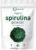 Micro Ingredients Organic Spirulina Powder, 2lb | Blue-Green Algae, Rich in Vegan Protein, Vitamins & Minerals | Source of Natural Chlorophyll & Enzymes | Non-GMO, Gluten-Free, No Additives