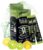 Rebellious Luminous Limeade Organic Drink Mix – Zero Calorie Energy Drink Mix | Monk Fruit & Green Tea Extract | L-Theanine + Natural Caffeine | 100% Plant-Based | Pack of 10 | Keto,Gluten-Free