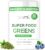 Teami Organic Super Greens Powder for Immunity & Digestion, Non-GMO Greens Superfood Powder to Support Energy, 16 superfood Ingredients, Sugar-Free Veggie Powder for Juice & Smoothie, 32 Servings