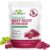 Organic Beet Root Powder – Raw, Non-GMO, Vegan, Gluten-Free Superfood for Smoothies, Juices & Baking | Natural Red Food Coloring, Rich in Fiber, Supports Circulation, 8oz