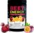 Nutrology Beet Energy O2 Pre Workout Beet Juice Powder – Boost Energy, Endurance & Nitric Oxide with Beet Powder Yerba Mate Adaptogens & Electrolytes – Passion Fruit Flavor, 30 Servings