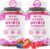 NEVISS 2Pack Vegan Vitamin D3 + Vitamin B12 Gummies, High Potency D3 5000IU & 1000 mcg Methylated B12, Vitamin D3 and B12 for Adults, Support Bone Health, Immune & Energy Supplement, 120 Count