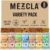 Mezcla Puff-Crispy Plant Based Protein Bars – Variety Pack – Healthy Snacks for Adults & Kids – Granola Bars for School, Travel, & Office Snacks – Gluten Free, Vegan, Non GMO, 10g Protein – 8 Count