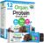 Orgain Organic Vegan Protein Bars, Chocolate Brownie – 10g Plant Based Protein, Low Calorie Healthy Snacks, No Lactose or Soy Ingredients, Gluten Free, Non-GMO – 1.41 Oz (Pack of 12)