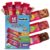 Snakkidz Organic Chewy Granola Bars for Kids, Allergen-Free, Nut-Free, Gluten-Free, Low Sugar Snack Bars Made with Avocado Oil, Individually Wrapped, School Lunch Snacks, Bulk Pack of 45, Variety Pack