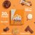 PEAK PROTEIN BARS – Chocolate Peanut Butter Crunch – Natural – Grass-Fed Whey – 20G Protein – Non-GMO – Gluten Free (12 Bars)